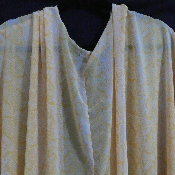 GEORGE | l - xl / large - extra large | Sheer Orange Open Front Cardigan | NWOT - Picture 12 of 15